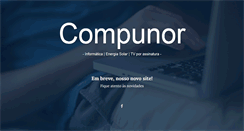 Desktop Screenshot of compunor.com.br